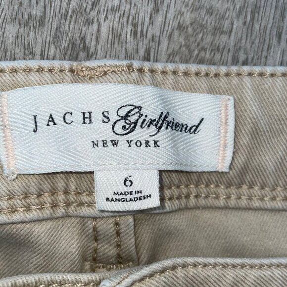 Jach's Girlfriend New York Women's Jeans - Size 6, Color - Tan - Picture 3 of 4